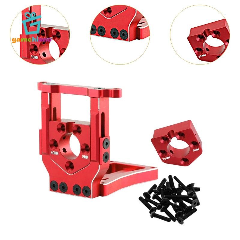 Gamchiano RC Ô Tô Động Cơ Gắn Ghế Nhôm DIY Sửa Đổi Thay Thế Động Cơ Gắn Chân Đế Cho Xe Điều Khiển Từ Xa Xe Bánh Xích Phụ Kiện