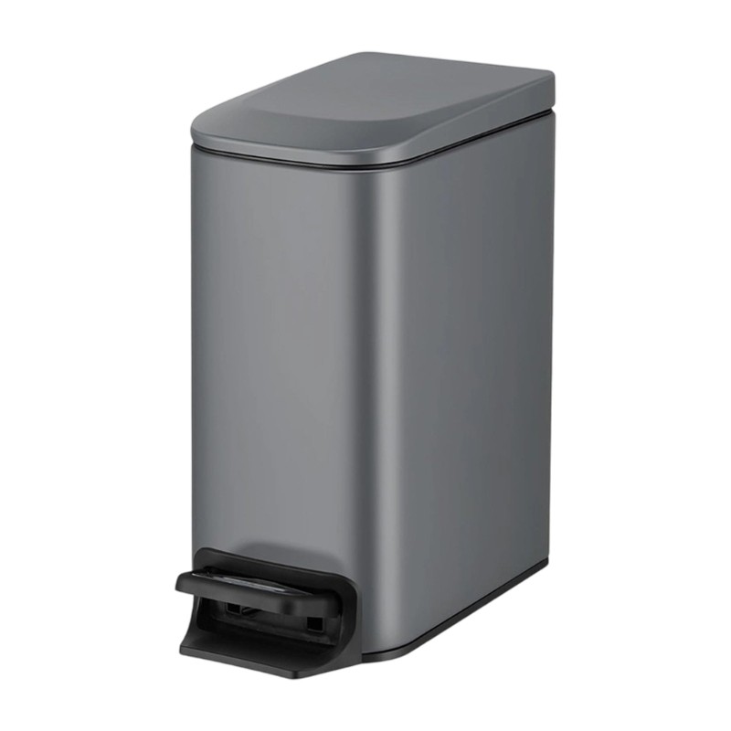Thùng đựng bàn đạp VIC Quiet 6L không gian Thùng rác nhỏ bằng thép Carbon hiệu quả cho góc hẹp