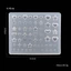 EBINLANDS Silicone Stencil, Khuôn Mẫu Tinh Tế Khuôn Làm Móng Tay Nghệ Thuật, Chất Liệu Silicon Tinh Tế Nơ Dễ Thương Trái Tim Váy Ren DIY Dụng Cụ Thiết Kế Làm Móng Tay