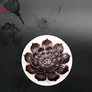 Đế Đốt Trầm Hương Bằng Hợp Kim Hình Hoa Sen