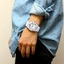 CITIZEN Q&Q Wristwatch 10 Bar Water Resistant Color Watch Rubber White Multi Divers Design