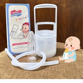 "Dụng cụ hút mũi tay thế hệ mới  chất liệu nhựa an toàn, lực hút mạnh mẽ cho bé."