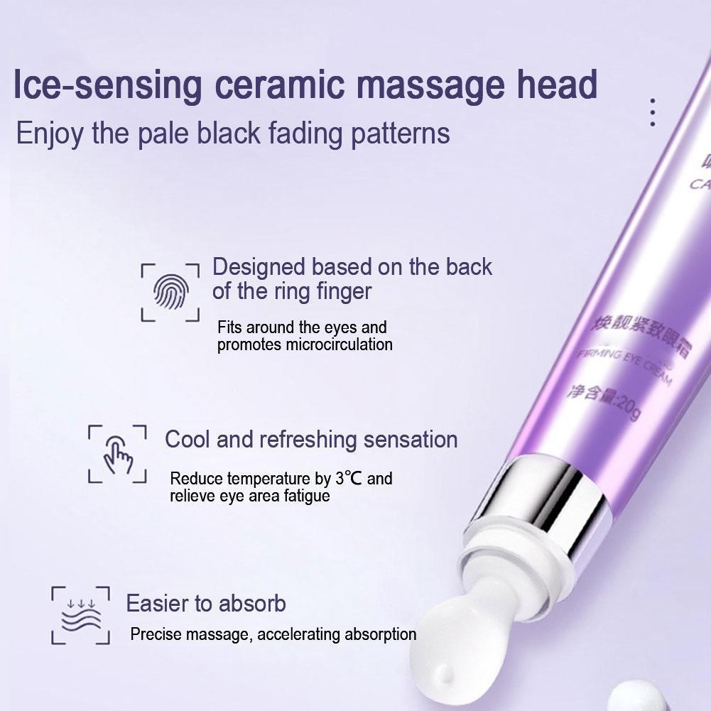 Caffeine Brightening Eye Cream Firming Lightening Eye Lines Túi mịn mắt và dưỡng ẩm mắt N0q2