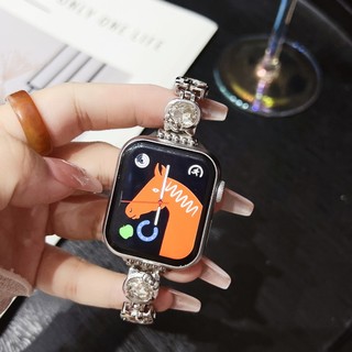 Dây đeo Iwatch Thích hợp cho S10 9 8 7 6 5 4 SE 3 2 1 Dây đeo đồng hồ kim loại 38mm40mm41mm42mm44mm45mm46mm49mm
