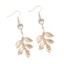 Ở lại Shimmering Pha Lê Baroque Kim Loại Treo Lá Bông Tai Thiết Kế Nhẹ Dạ Hội Trang Sức Cho Nàng