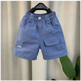 Quần Short Bé Trai Thể Thao Quần Crop Mỏng Trẻ Em Quần Cotton Rời Cho Bé