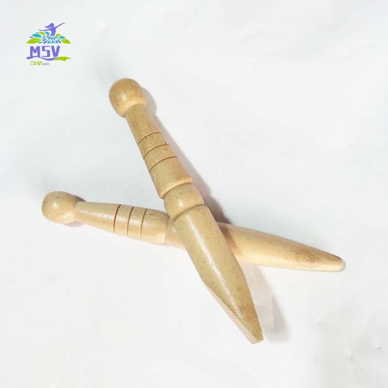 3 Que Massage toàn thân bằng gỗ - Dụng cụ thư giãn cơ bắp để giảm đau