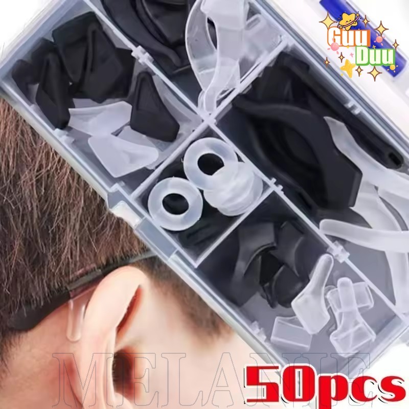 Dây cố định kính silicone chống trượt - Phụ kiện đa năng cho kính mắt - mềm mại và co giãn, phù hợp nam nữ