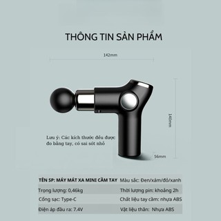 Cảm Và Máy Độ 4 32 Súng Thân Đầu Toàn Xa Với Cấp Mát Tay Mini Massage Cầm Ứng Độc quyền tại Việt Nam