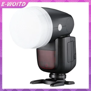 E-woitd Godox V1 AD100Pro AD200 AD200Pro Speedlite Flash Trắng Xanh Vàng Khuếch Tán Hộp Mềm HNVN