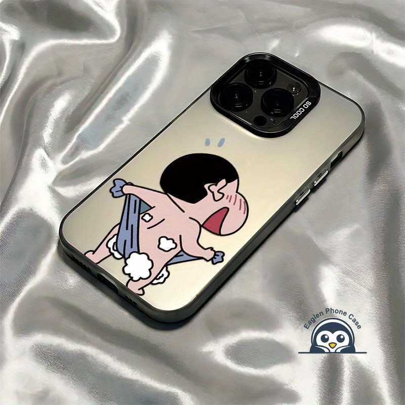 ‌Ốp Điện Thoại Hoạt Hình Crayon Shin-chan Cho OPPO Reno 14 13F 13 12 Pro 12F 11F 11 10 Pro Plus 9 8 8T 8Z 7Z 7 Pro Lite 5G 4G Vỏ Bảo Vệ Ống Kính Mát Chống Sốc Ốp Lưng Mềm
