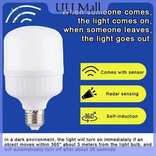 Cảm biến tự động bật/tắt bóng đèn LED tiết kiệm năng lượng 220V, kích hoạt bằng chuyển động, giọng nói thông minh