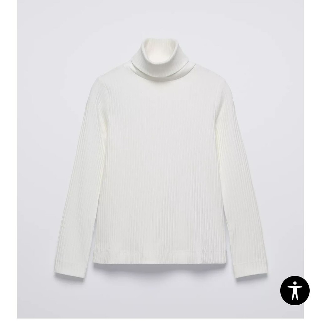 ÁO LEN TĂM ZARA KID CỔ CAO 5048/710