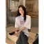 Áo thun phông cộc tay dành cho nam nữ phối họa tiết in chữ chất liệu cotton thoáng mát dành cho mùa hè MT33 SP343