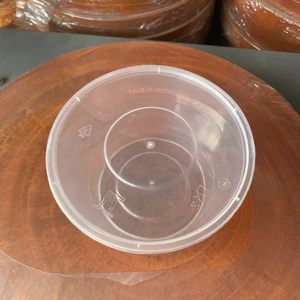 Set 50 bát tô nhựa đáy bầu 1000ml - Tô Bún, Phở, Cháo - Kèm nắp đậy - Kim Hùng