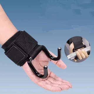 Găng tay tập luyện chống trượt với thanh cầm tay hấp thụ sốc và dây đeo cổ tay - Tăng cường sức mạnh
