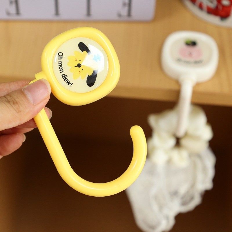 Di Động Gấp Móc Túi Đựng Chìa Khóa Móc Bàn Nhựa Du Lịch Ngoài Trời Túi Xách Lưu Trữ Móc Treo