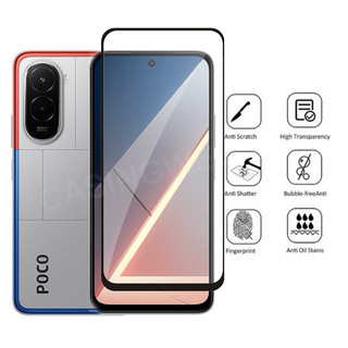 Bảo Vệ Màn Hình Cho POCO M7 4G POCOM7 Poco M7 Plus M7 Pro 5G 4G 2025 Full Cover Kính Cường Lực Trong Suốt HD Bảo Vệ Chống Trầy Xước Phim