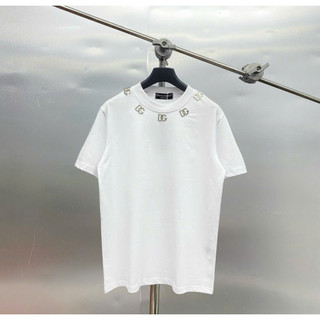Áo Thun Gắn Tag Cổ DC .Double - Six.. Áo Phông Cotton Dày Dặn Dáng Rộng