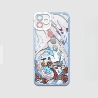 Ốp Điện Thoại Cho Iphone 15 Pro Max 11 12 13 14 Pro Max Genshin Impact Wanderer Clorinde Xiao Ayato Tartaglia Alhaitham Furina Họa Tiết Trong Suốt Chống Sốc Mắt Thiên Thần Trong Suốt