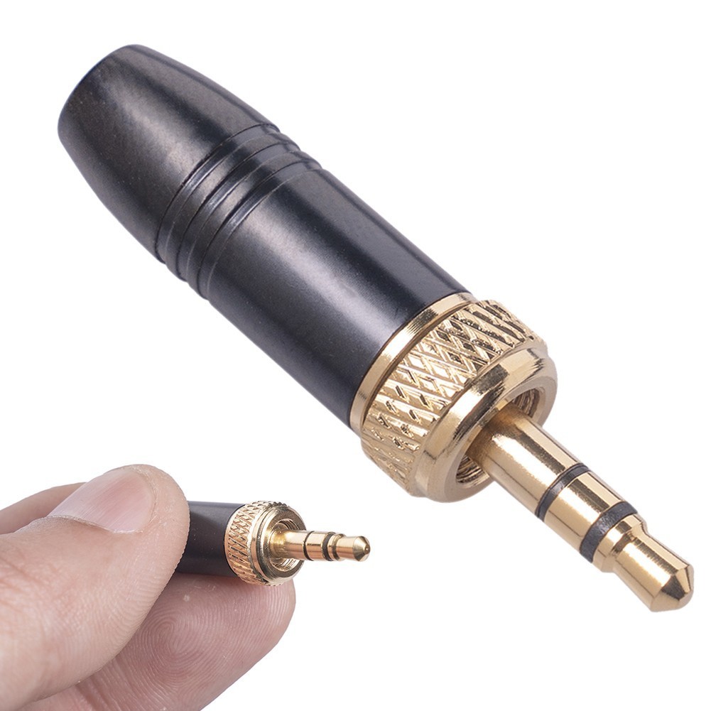 Thay thế đầu nối phích cắm âm thanh nổi 3,5 mm cho cáp micrô không dây Sennheiser