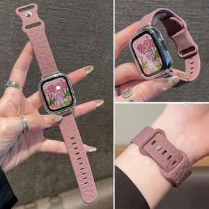 Dây đồng hồ silicon khắc cho Xiaomi Redmi Watch 4/3/3 Active/Mi Watch Lite, vòng tay thông minh, thay thế