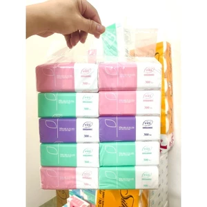 Khăn giấy ăn rút lụa cao cấp organic 300 tờ 3 lớp mềm mịn [SHOP RẺ HN]