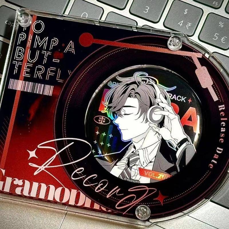 Hộp đựng huy hiệu acrylic trưng bày và trang trí anime