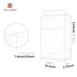 Hộp thư treo tường đa năng 13,5x10x2,7 inch cho trung tâm khách hàng, cài đặt đơn giản