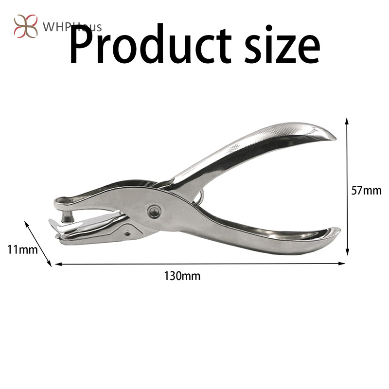 RUA 3 / 6mm Lỗ Puncher Di Động Lỗ Đơn Đục Lỗ Chất Liệu Giấy Thêu Sò Cầm Tay Kim Loại Thủ Công Văn Phòng Ràng Buộc Tiếp Liệu Mới