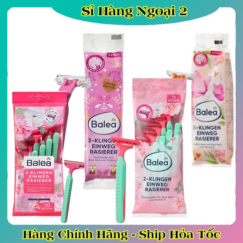 [ Có Che Tên]  DAO CẠO LÔNG 2 và 3 Bổ Sung Vitamin E LƯỠI - NỘI ĐỊA ĐỨC BALEA