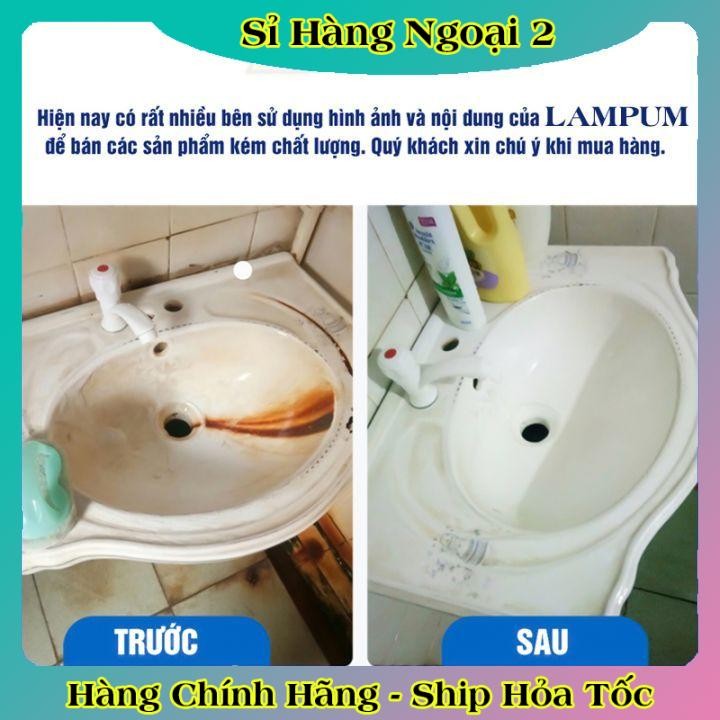 Chai Xịt Tẩy Cặn Canxi LAFUM Chống Ăn Mòn Inox Vệ Sinh Vòi Rửa, Vòi Sen, Vách Kính - HÃNG LAFUM