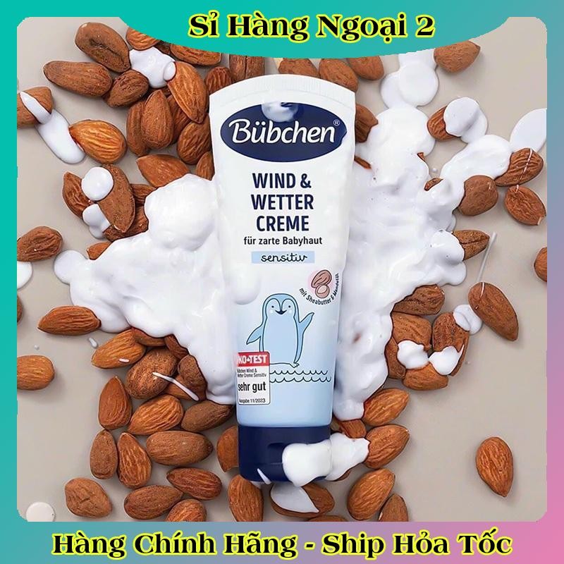 [DATE MỚI ĐỦ BILL] Kem dưỡng ẩm Bubchen cho da mặt body toàn thân an toàn cho da nhạy cảm trẻ sơ sinh của Đức