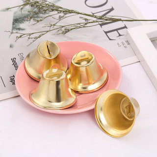Diy Giáng Sinh Vàng Kim Loại Chuông Kerst Jingle Bells Trang Trí Cây Giáng Sinh Decoratie