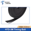 10Meter HTD-3M Mở Thời Gian Đai Chiều Rộng 15mm 20mm Dây Truyền PU Dây Đeo Đồng Bộ 3M Cho Máy Cắt Khắc Laser Co2