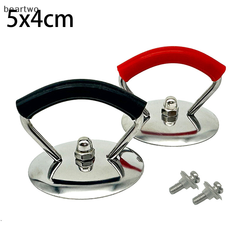 < Beartwo > 1Pc Dụng cụ nấu ăn đa năng Núm chống bỏng Nắp chảo Tay cầm Nắp nồi bằng thép không gỉ Tay cầm thay thế Nắp nồi Handgrip Đẹp