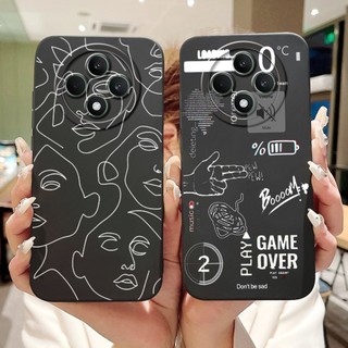 Ốp Lưng Cho OPPO Reno 12F 5G Vỏ Hoạt Hình Thoáng Mát Sơn Mềm TPU Silicon Bảo Vệ Cho OPPO Reno12 F Reno12F Nhà Ở