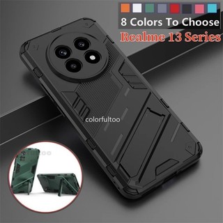 Ốp Giáp Chống Sốc Realme 13 5G Cho Realme 14 13 Pro Plus 13Pro + Realme13 Realme14Pro 4G 5G Vỏ Điện Thoại Thời Trang Chống Rơi Bảo Vệ Cứng Mặt Sau Giá Đỡ Vỏ Stent