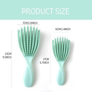 Lược chải tóc Jay Detangling Lược chải tóc rỗng Lược Massage cho Unisex