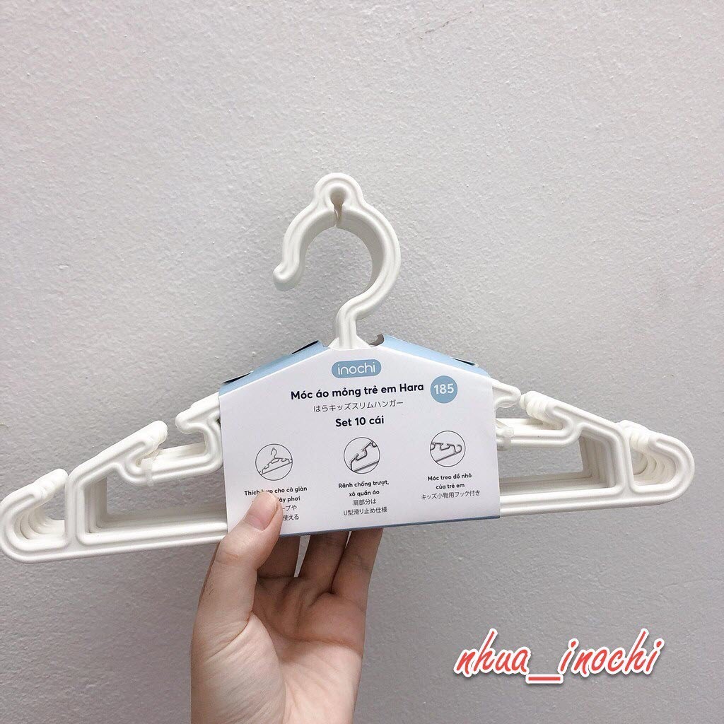 Móc treo quần áo đa năng, mắc quần áo đa năng Hokori nhựa Việt Nhật tiện dụng cho bé Babee
