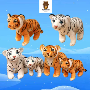 Kawaii Tiger Sang Trọng Đồ Chơi Vui Nhộn Mô Phỏng Hổ Sang Trọng Búp Bê 26-40cm Hổ Trắng Và Vàng Dễ Thương Gối Đồ Chơi Nhồi Bông Gối Cho Bé Nhẹ Nhà Sáng Tạo Trang Trí Phòng Ngủ Búp Bê Quà Tặng Sinh Nhật Trẻ Em