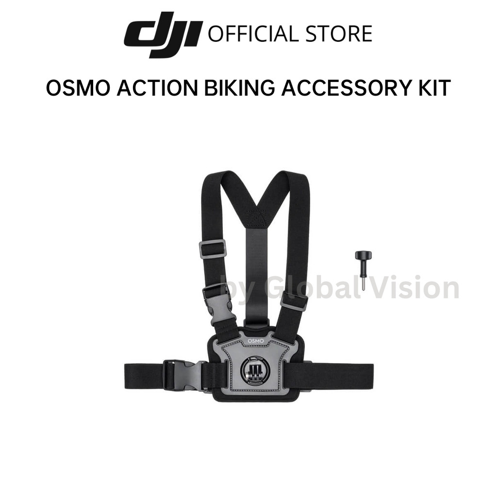 Ảnh Bộ phụ kiện lái xe chuyên dụng DJI cho Osmo Action camera hành động đeo trước ngực và gắn tay lái cao cấp chính hãng 1