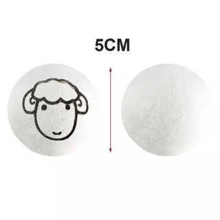 Reusable Wool Dryer Balls Softener Laundry Home Washing Fleece Dry Ball