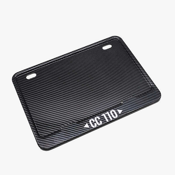 Khung biển số xe máy phù hợp với Honda Cubs CC110 Chunfeng Qianjiang Yamaha Khung đuôi xe cá tính BMW