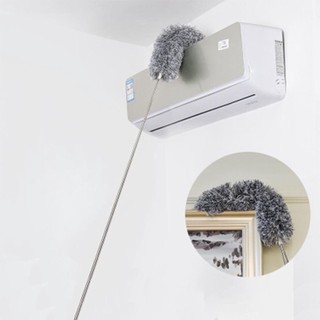 Chổi quét trần nhà đầu uốn cong cán dài 2m8 lau bụi hiệu quả mọi ngóc ngách