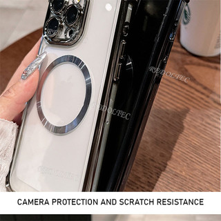 Redim Note 15 15Pro Note 15 Pro + 5G 2025 Vỏ mới Chống sốc từ tính trong suốt có vòng nam châm 2025 Thiết kế mới Vỏ trong suốt Redmi Note 15 Pro Plus Vỏ điện thoại mềm siêu mỏng