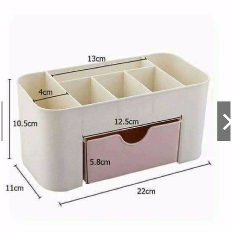 Kệ đựng mĩ phẩm kiểu mới siêu tiện dụng ( 1 tầng nhiều ngăn) AMIZIN