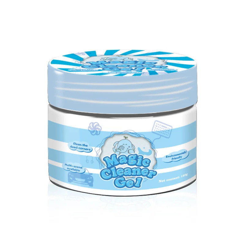 [Sức mạnh làm sạch mạnh] 1 / 2PCs gel lỗ thông hơi ô tô có thể tái sử dụng Bàn phím tẩy rửa đa năng gel làm sạch bụi bẩn tự động