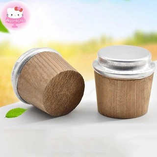 Moonlights 2 Cái Nút Chặn Gỗ Kín An Toàn Vacum Bình Nút Chai Nắp Cắm EN