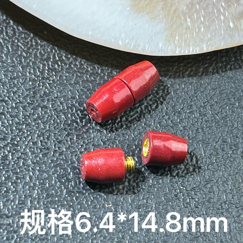 Bột tự nhiên áp lực hổ phách sáp ong Vòng cổ khóa kết nối khớp Vòng tay ngọc trai ren Vòng cổ jasper nút cao cấp